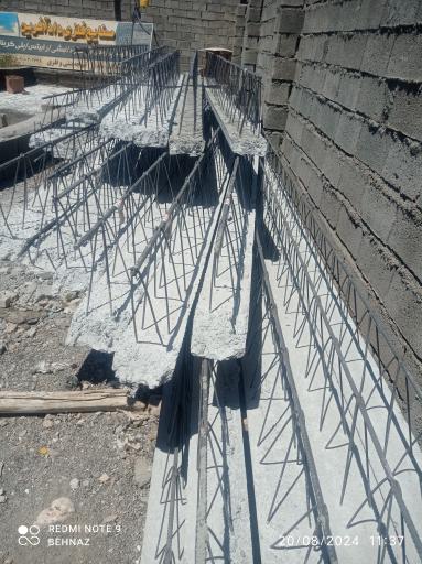 عکس تیرچه بتنی دادآفرین 