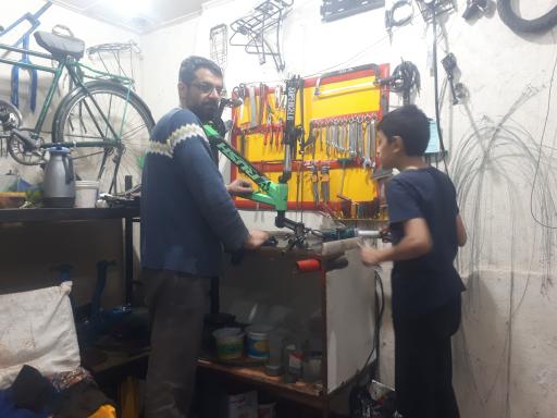 عکس تعمیرات تخصصی  دوچرخه مهدی 