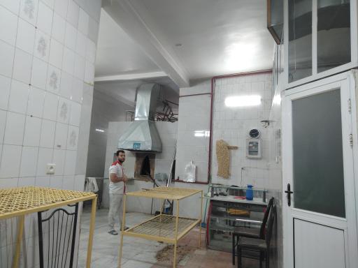 نان سنگک گل گندم 