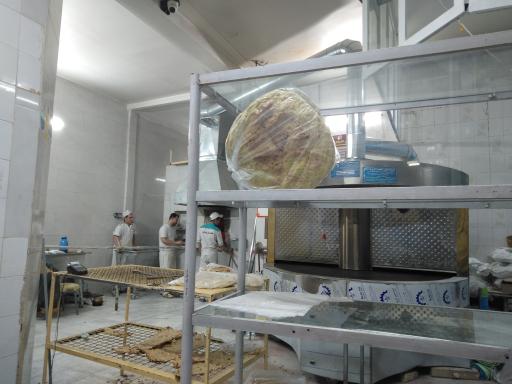 نان سنگک گل گندم 