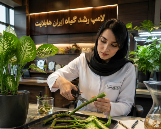 عکس تولیدی لامپ رشد گیاه ایران هایلایت