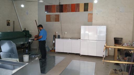 عکس کارگاه کانال و کابینت سازی امید شریفات