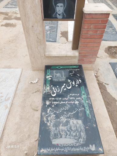 عکس مزار شهید داریوش میرزایی