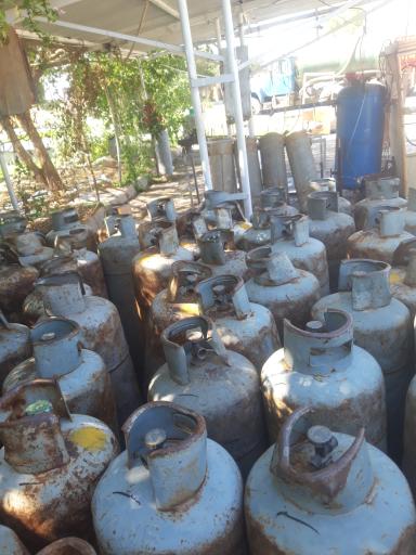 عکس جایگاه گاز LPG