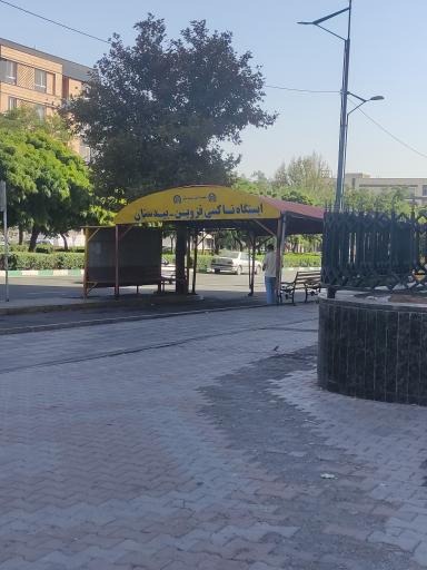 عکس ایستگاه تاکسی بیدستان