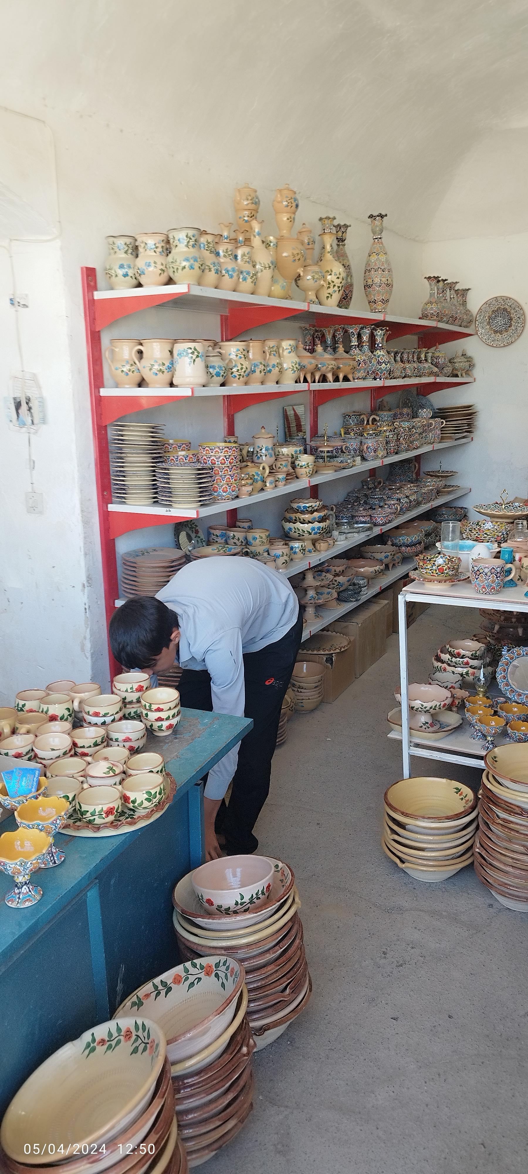 عکس سفال استاد