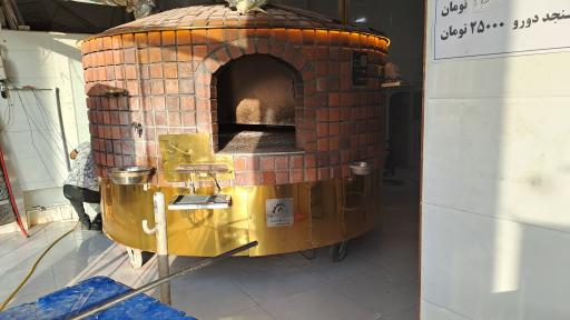 عکس نانوایی سنگک