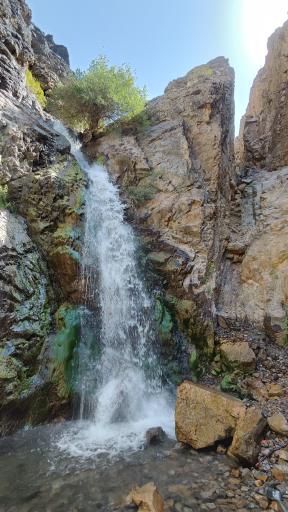 عکس آبشار دو قلو بوژان