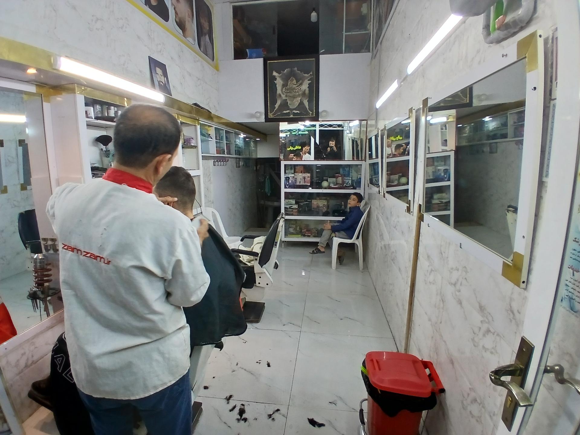 عکس پیرایش داش ولی