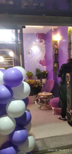 عکس کافه بنفش 