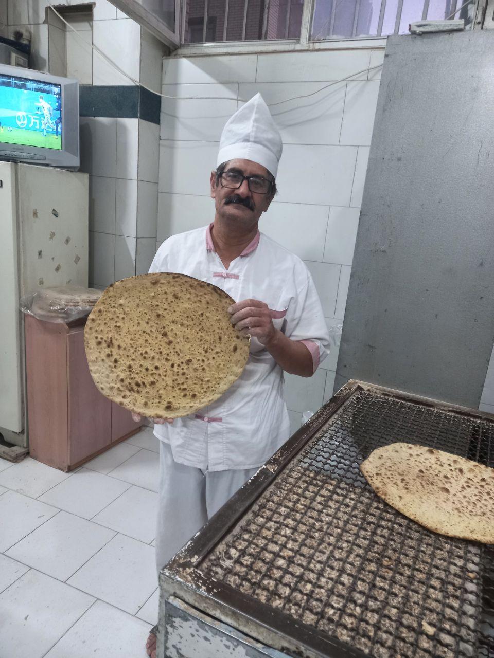 عکس نانوایی شاطر ابرام