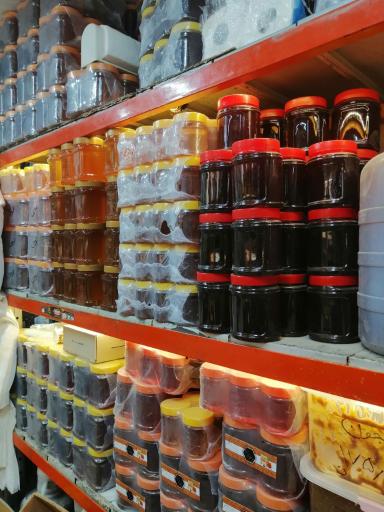 عکس عسل طبیعی گل گندم