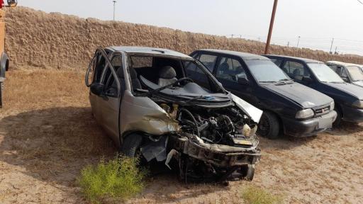 عکس شیشه اتومبیل علیزاده