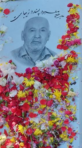 عکس آرامگاه قاسمعلی روستایی دهنوی