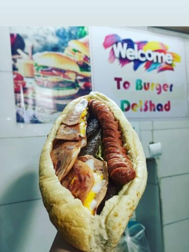 عکس برگر دلشاد