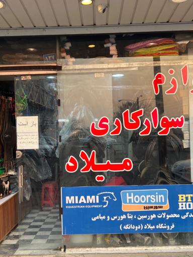 عکس لوازم سوارکاری میلاد