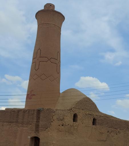 عکس گلدسته باستانی رامشه 
