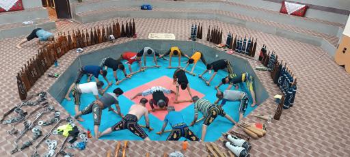 عکس زورخانه شهید علی‌حیدر فتحیان فرد نورآباد دلفان