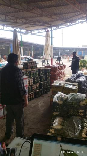 عکس میدان میوه و تره بار میاندوآب