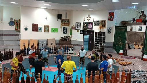 عکس زورخانه شهید علی‌حیدر فتحیان فرد نورآباد دلفان