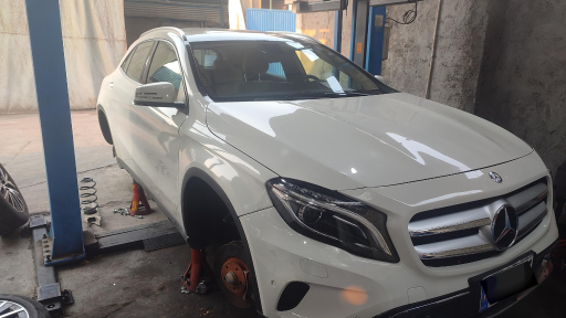 عکس جلوبندی و تنظیم فرمان با دستگاه هیوکیا