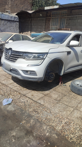 عکس جلوبندی و تنظیم فرمان با دستگاه هیوکیا