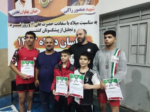 عکس باشگاه کشتی آزاد جوانمردان