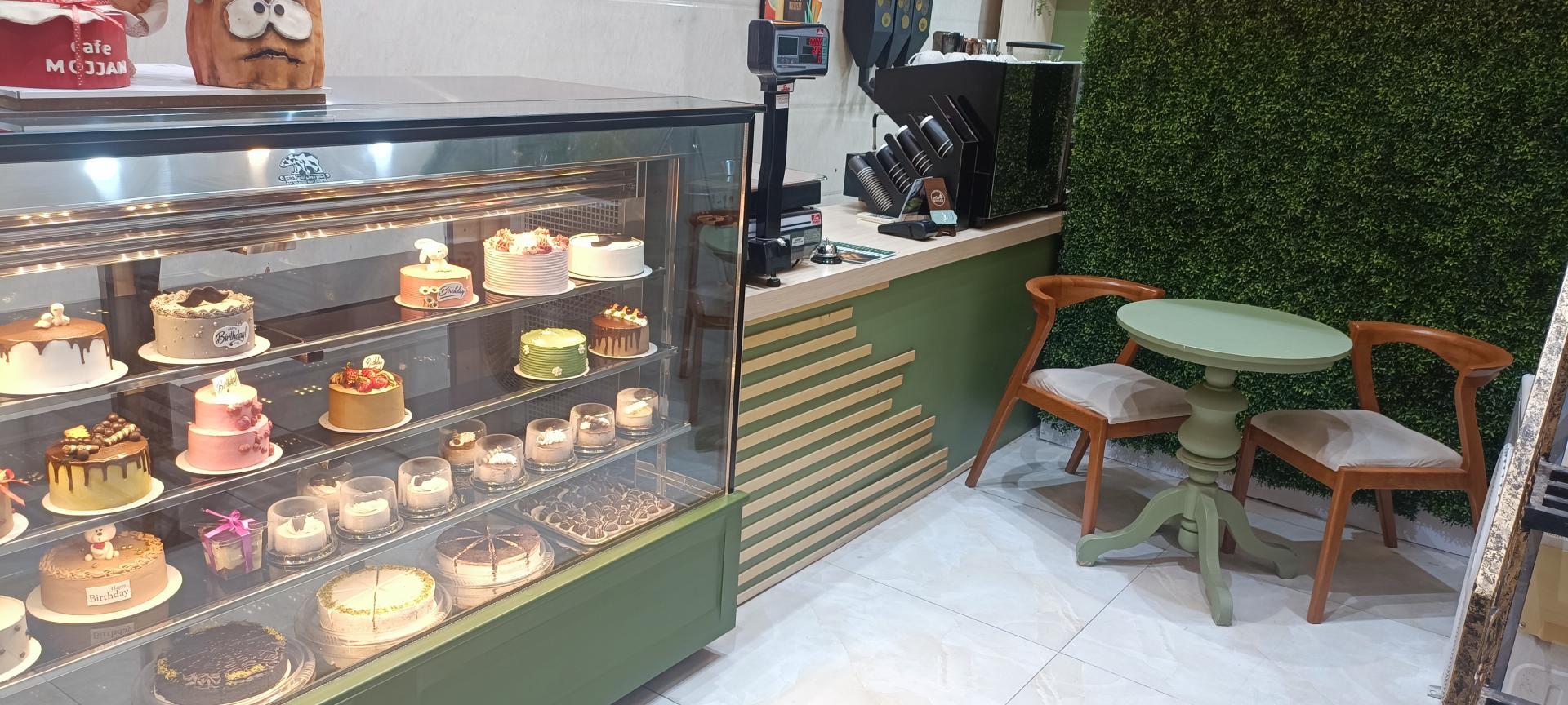 عکس کافه کیک موژان 