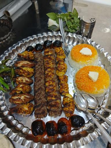 عکس کباب ساطوری بناب عمو حسن