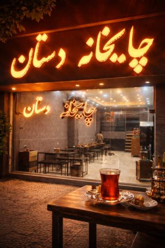 عکس چایخانه دستان