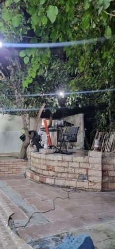 عکس باغ رستوران شبهای لرستان