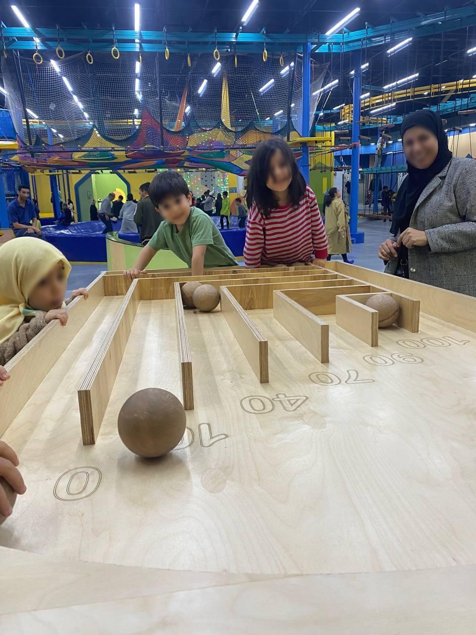 عکس شهربازی حرکتی مهارتی روشانو