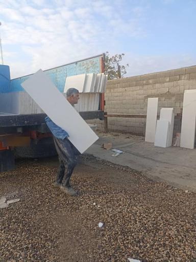 عکس سنگ فروشی و نمای رومی(فسنقری)