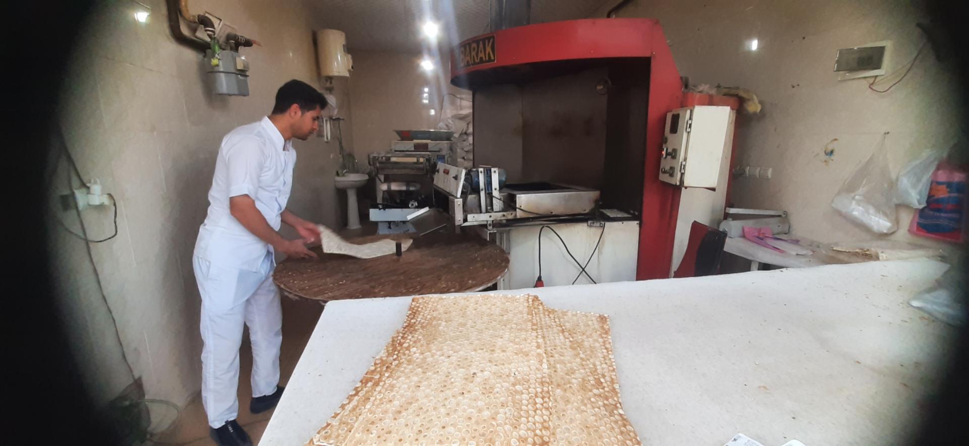 عکس نانوایی گل گندم