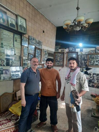عکس حمام خوش طینت