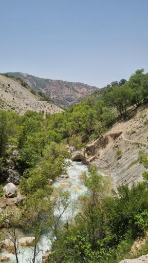 عکس رودخانه تنگ مهریان