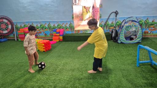 عکس خانه بازی رنگین کمان