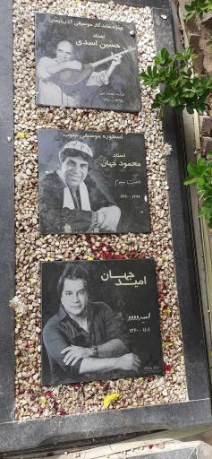عکس مزار مرحوم جوان ناکام امید جهان