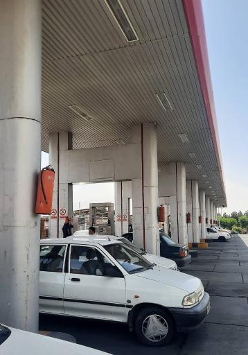 عکس جایگاه سوخت گاز طبیعی CNG پایانه غرب