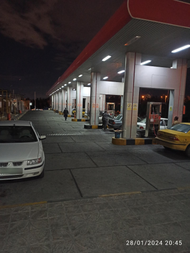 عکس جایگاه سوخت گاز طبیعی CNG پایانه غرب