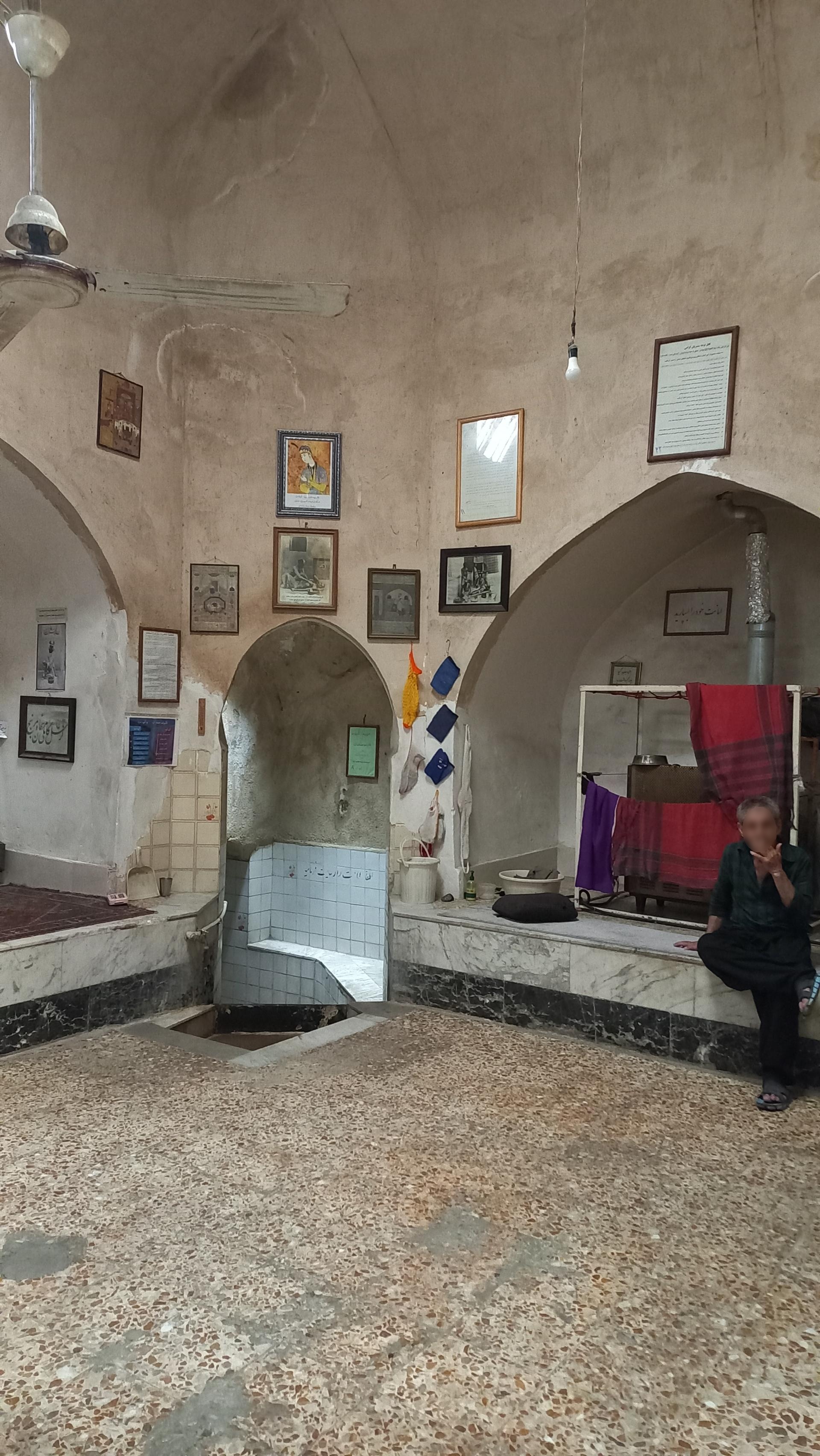 عکس موزه حمام قبله (حمام خانم)