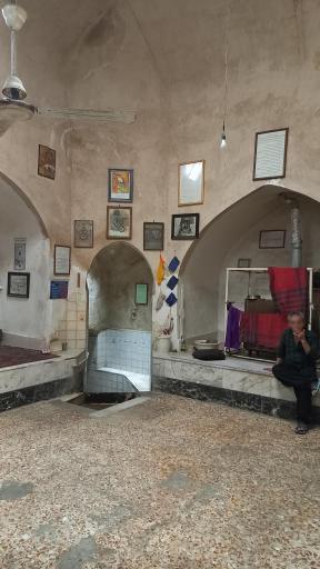 عکس موزه حمام قبله (حمام خانم)