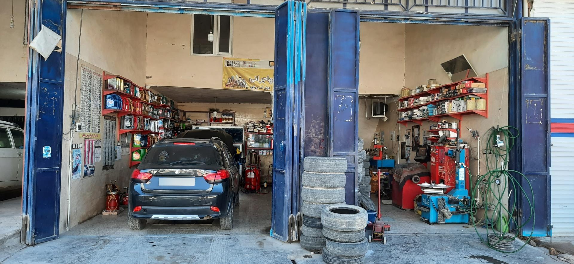 عکس تعویض روغنی مهاجرانی (استاد رحمت)