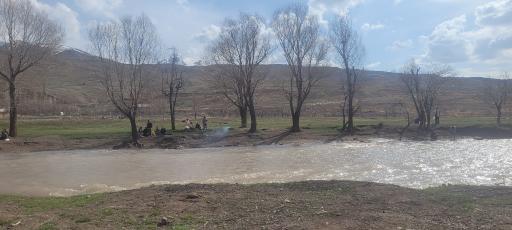 عکس رودخانه سد طالقان