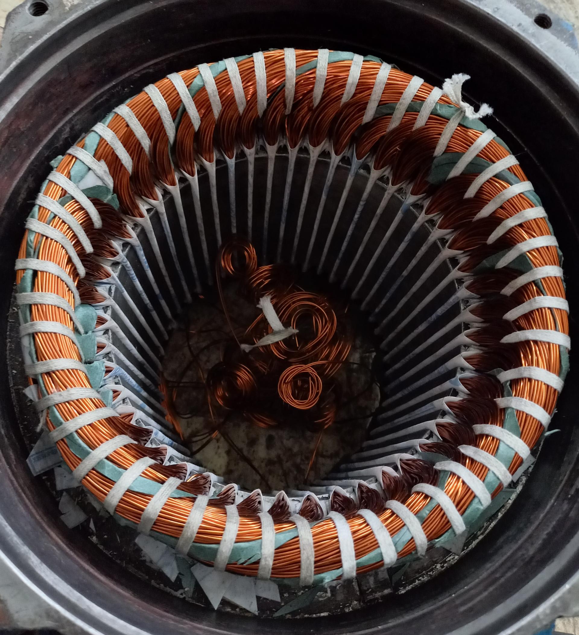 عکس سیم پیچی ابوالفضل وفایی