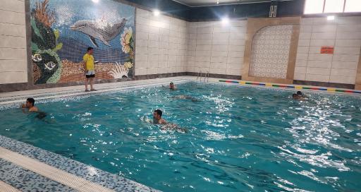 عکس استخر و مجموعه آبی شاه جهان