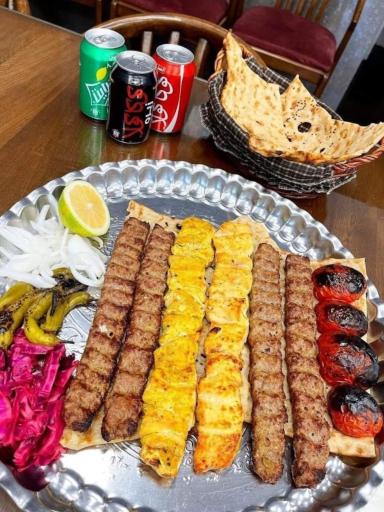 عکس کباب دربار