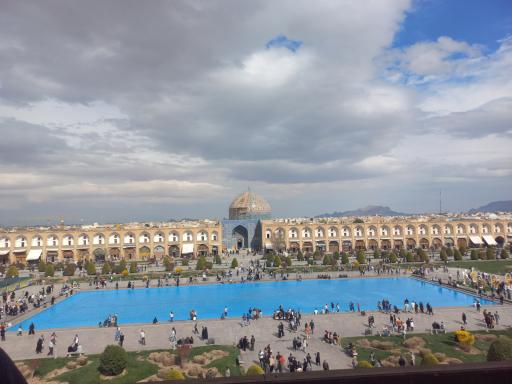 عکس حوض میدان نقش جهان