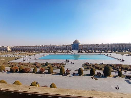 عکس حوض میدان نقش جهان