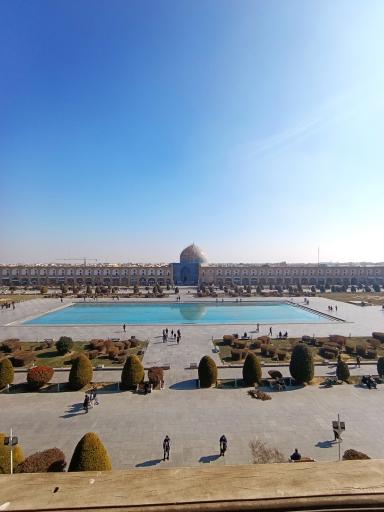 عکس حوض میدان نقش جهان